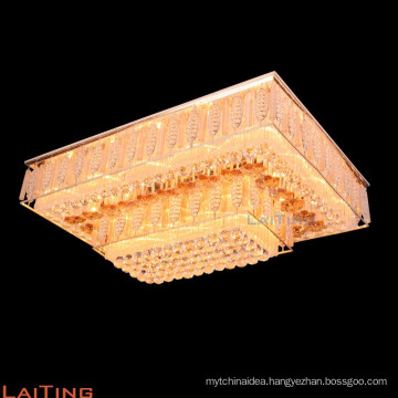 LED ceiling light square crystal ceiling lights modern & ul ceiling lighting fixture